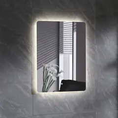 Bathlife Tindra Speil 50x70 cm, Hvit