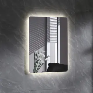 Bathlife Tindra Speil 50x70 cm, Hvit
