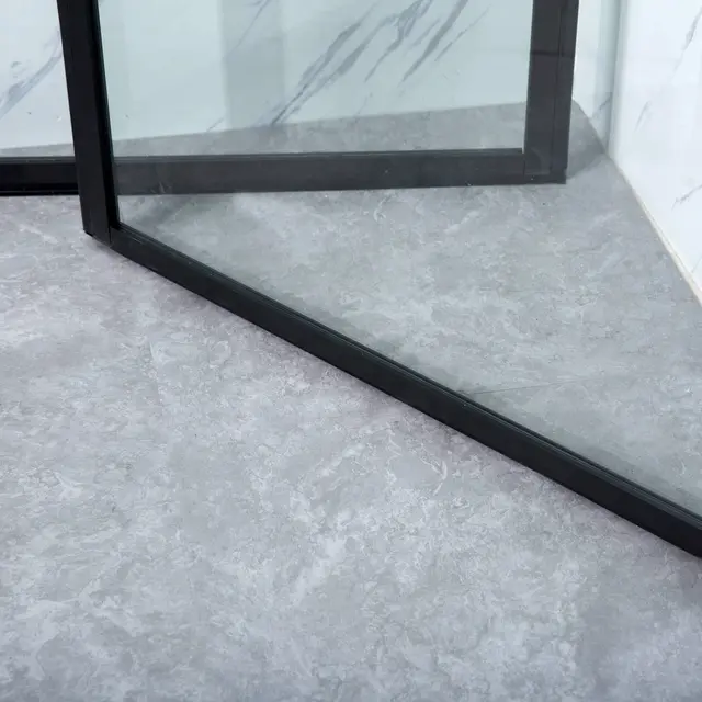 Bathlife Profil Dusjhjørne 90x70 cm, Sort Matt/Klart Glass 