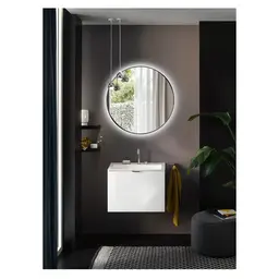 Bathlife Spira Speil 800x800 mm, Med LED Belysning