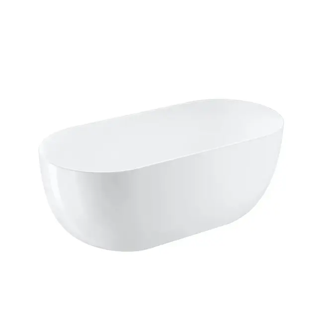 Bathlife Soft Frittstående badekar 1700x800 mm, Akryl, Hvit 