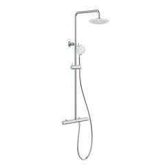 Bathlife Brusa Takdusjsett &#216;240 mm, Krom