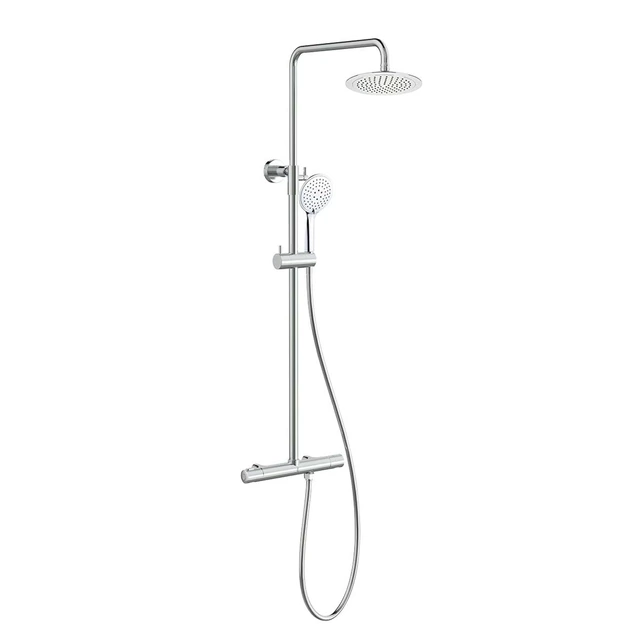 Bathlife Brusa Takdusjsett Ø240 mm, Krom 