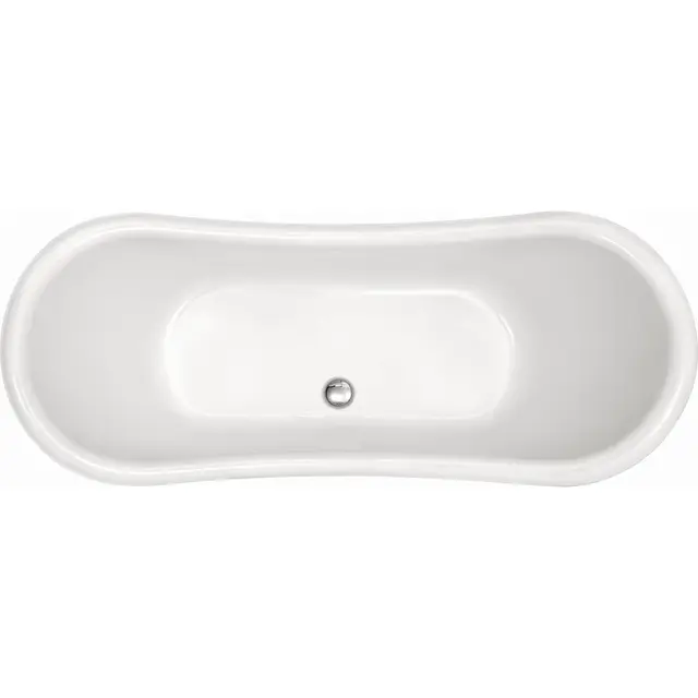 Bathlife Ideal Like Frittstående Badekar 1760x700 mm, Akryl, Hvit 