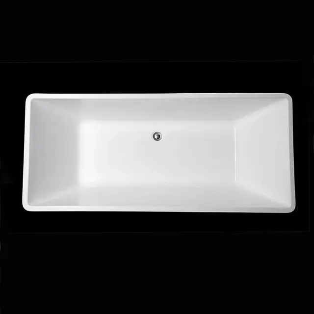 Bathlife Ideal Frittstående badekar 1600x750 mm, Akryl, Hvit 