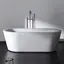 Bathlife Chakra Frittst&#229;ende badekar 1600x700 mm, Akryl, Hvit