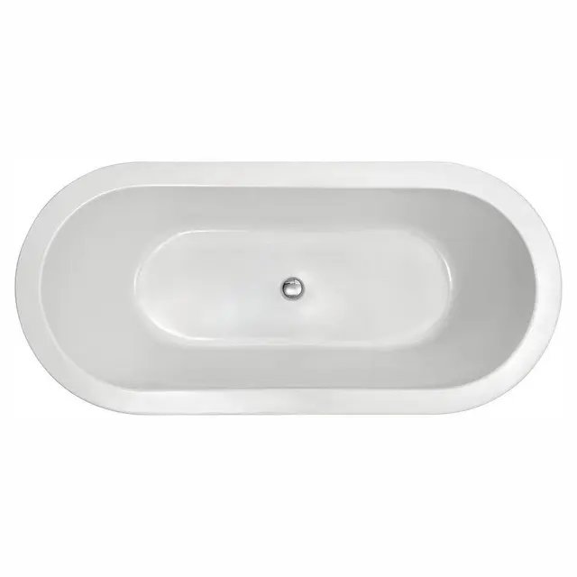 Bathlife Chakra Frittstående badekar 1600x700 mm, Akryl, Hvit 