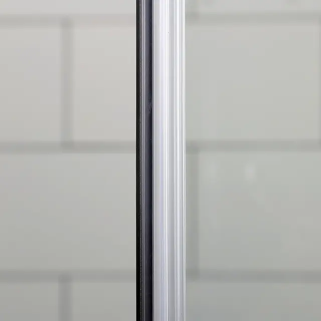 Bathlife Allsidig Dusjhjørne 100x70 cm, Sølv/Klart Glass 