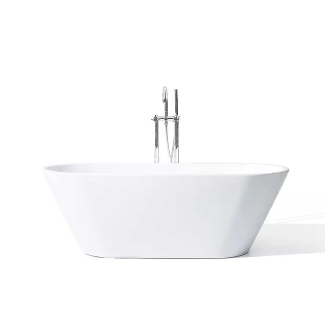 Bathlife Balans Frittstående badekar 1700x745 mm, Akryl, Hvit 