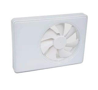 Duka Smartfan Baderomsvifte &#216;100 mm, Hvit