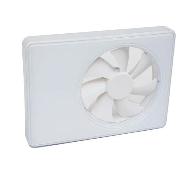 Duka Smartfan Baderomsvifte Ø100 mm, Hvit 