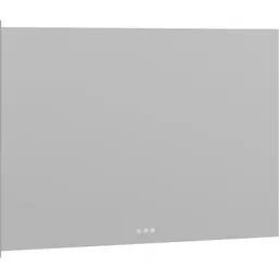 Dansani Panorama Speil med LED-lys 100x3x80 cm