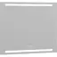 Dansani Level Speil med LED-lys 80x3,1x80 cm
