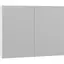 Dansani Style Speilskap uten lys 100x14,5x80 cm, Hvit Matt