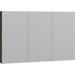 Dansani Style Speilskap uten lys 120x14,5x80 cm, Ash grey