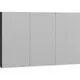 Dansani Style Speilskap uten lys 120x14,5x80 cm, Ash grey