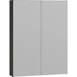 Dansani Style Speilskap uten lys 60x14,5x80 cm, Ash grey