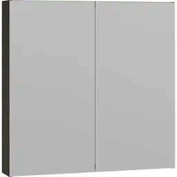 Dansani Style Speilskap uten lys 80x14,5x80 cm, Ash grey