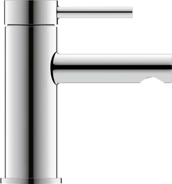 Duravit Circle 1-greps Servantbatteri S Liten Modell, u/bunnventil, Krom 