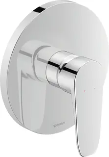 Duravit B.1 1-greps Dusjbatteri Til innbygging, 1 uttak, Krom