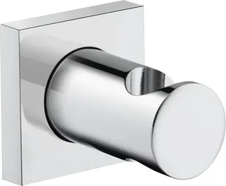 Duravit Dusjholder 50x50 mm, Firkantet rosett, Krom