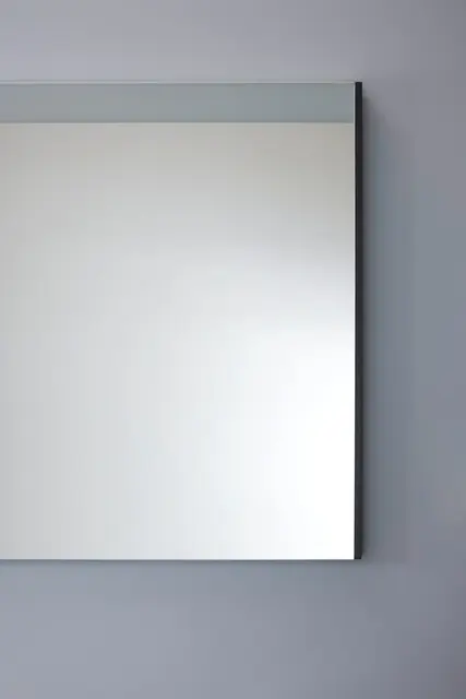 Brioso Speil med LED-lys 42x70 cm, Dimbar, Basalt Matt Dekor 