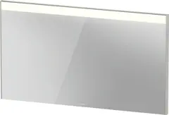 Brioso Speil med LED-lys 122x70 cm, Dimbar, Terra Eik
