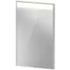 Brioso Speil med LED-lys 42x70 cm, Betonggr&#229; Matt Dekor