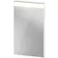 Brioso Speil med LED-lys 42x70 cm, Hvit Matt Dekor