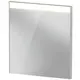 Brioso Speil med LED-lys 62x70 cm, Betonggr&#229; Matt Dekor