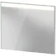 Brioso Speil med LED-lys 82x70 cm, Betonggr&#229; Matt Dekor