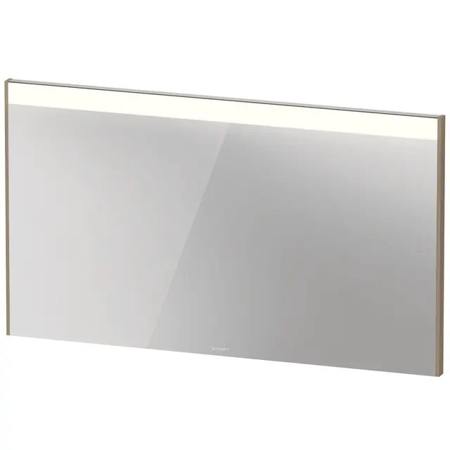 Brioso Speil med LED-lys 122x70 cm, Terra Eik 