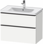Duravit D-Neo M&#248;belpakke 80x48 cm, m/servant, Hvit matt