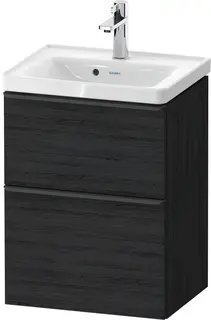 Duravit D-Neo Møbelpakke m/2 skuffer 500x400 mm, Black Oak