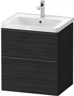 Duravit D-Neo Møbelpakke m/2 skuffer 600x480 mm, Black Oak