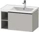 Duravit D-Neo Servantskap m/1 skuff 784x452 mm, Betonggr&#229; Matt Dekor