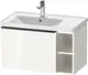 Duravit D-Neo Servantskap m/1 skuff 784x452 mm, Hvit H&#248;yglans Dekor