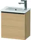 Duravit D-Neo Servantskap m/1 d&#248;r 410x274 mm, Natural Oak