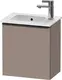 Duravit D-Neo Servantskap m/1 d&#248;r 410x274 mm, Basalt Matt Dekor