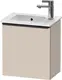 Duravit D-Neo Servantskap m/1 d&#248;r 410x274 mm, Taupe Dekor