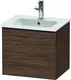 Duravit D-Neo Servantskap m/1 skuff 510x402 mm, M&#248;rk Valn&#248;tt Dekor