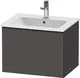 Duravit D-Neo Servantskap m/1 skuff 610x462 mm, Grafitt Matt Dekor