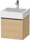 Duravit D-Neo Servantskap m/1 skuff 484x442 mm, Natural Oak