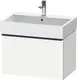 Duravit D-Neo Servantskap m/1 skuff 684x442 mm, Hvit Matt Dekor