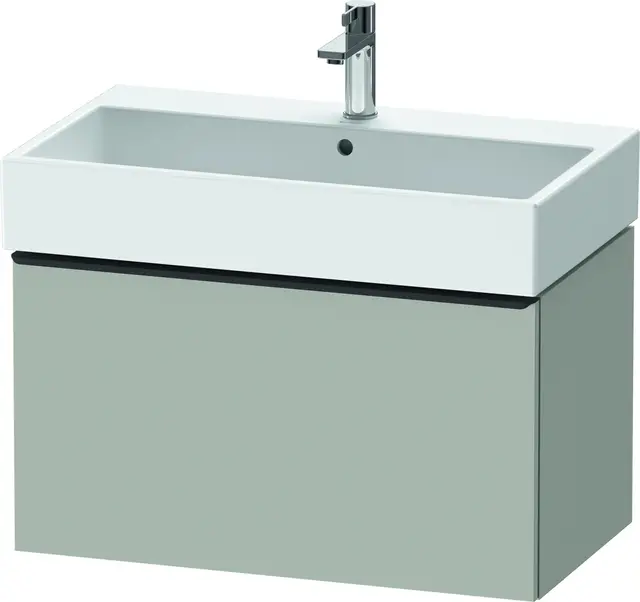 Duravit D-Neo Servantskap m/1 skuff 784x442 mm, Betonggrå Matt Dekor 