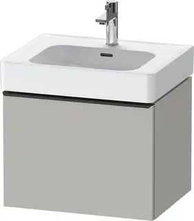 Duravit D-Neo Servantskap m/1 skuff 584x452 mm, Betonggr&#229; Matt Dekor