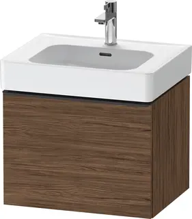 Duravit D-Neo Servantskap m/1 skuff 584x452 mm, M&#248;rk Valn&#248;tt Dekor