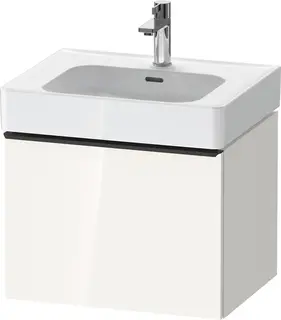 Duravit D-Neo Servantskap m/1 skuff 584x452 mm, Hvit H&#248;yglans Dekor