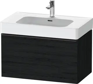 Duravit D-Neo Servantskap m/1 skuff 784x452 mm, Black Oak