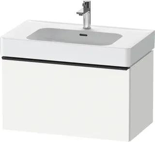 Duravit D-Neo Servantskap m/1 skuff 784x452 mm, Hvit Matt Dekor